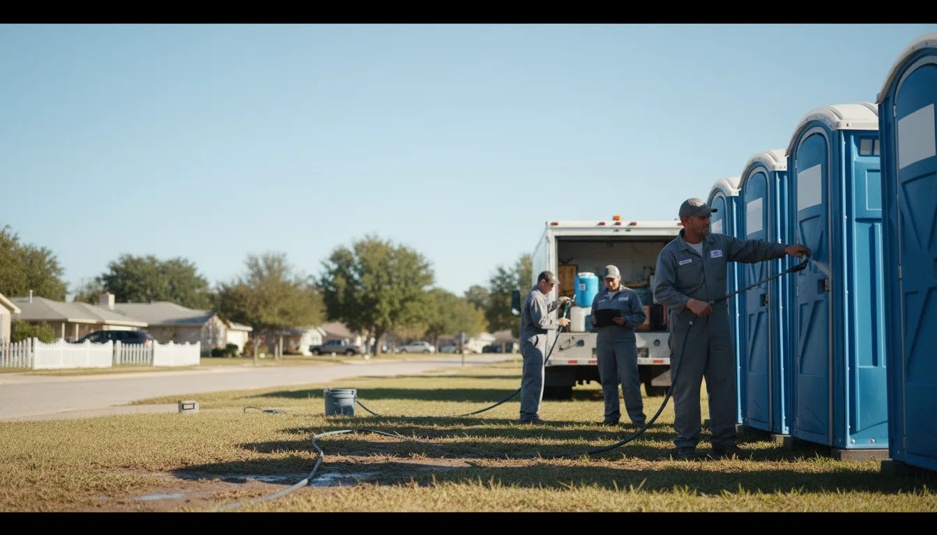 Long-Term Portable Toilet Rental in Atchison, KS near me